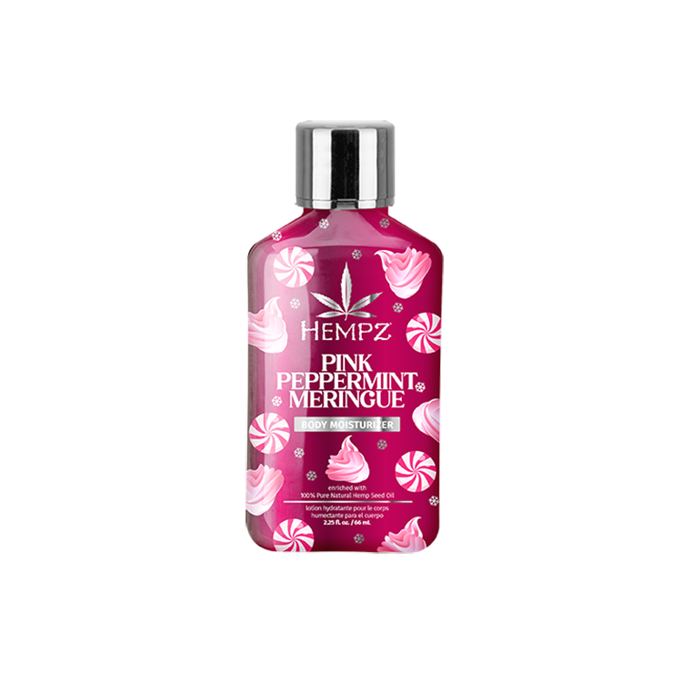 Hempz Mini Pink Peppermint Meringue Body Moisturizer - 2.25 fl. oz.