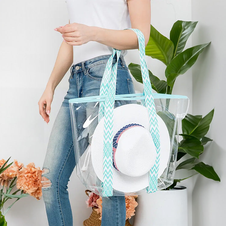 Tote Hat Carrying Bag Clear