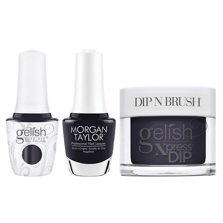 gelish & morgan taylor trío - campo de agua