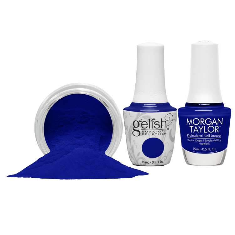 *Pre-Order* Gelish & Morgan Taylor Trio Keep It Juicy - Blue Crush Rush