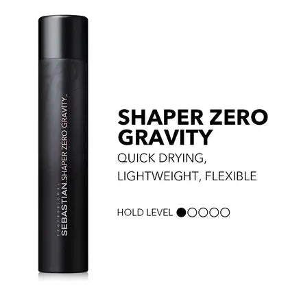 Sebastian Shaper Zero Gravity - Light Hold Hairspray - 10.6 oz.