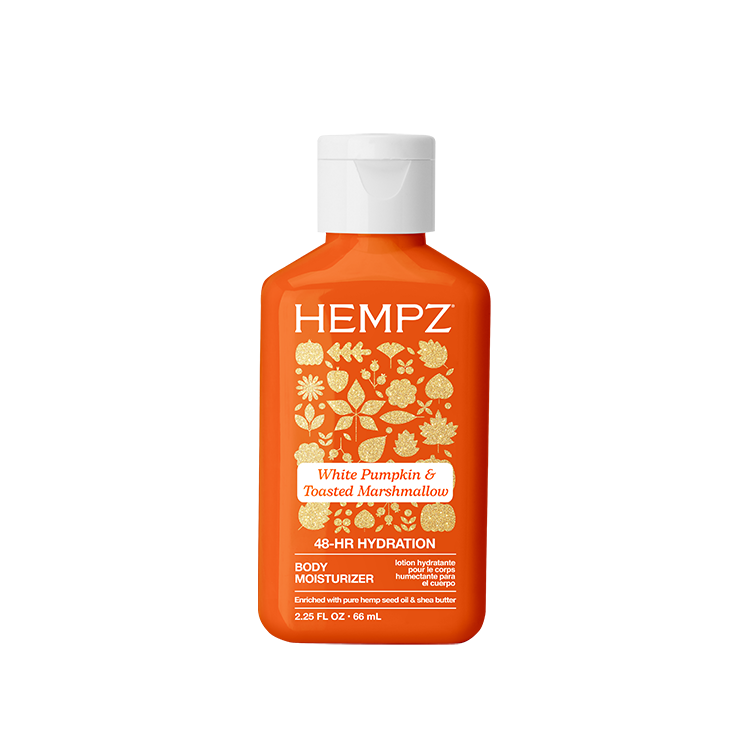 Hempz Mini White Pumpkin & Marshmallow Body Moisturizer 2.25 oz