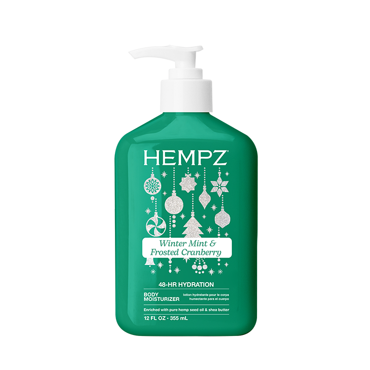 Hempz Wintermint & Frosted Cranberry Moisturizer 12 oz.