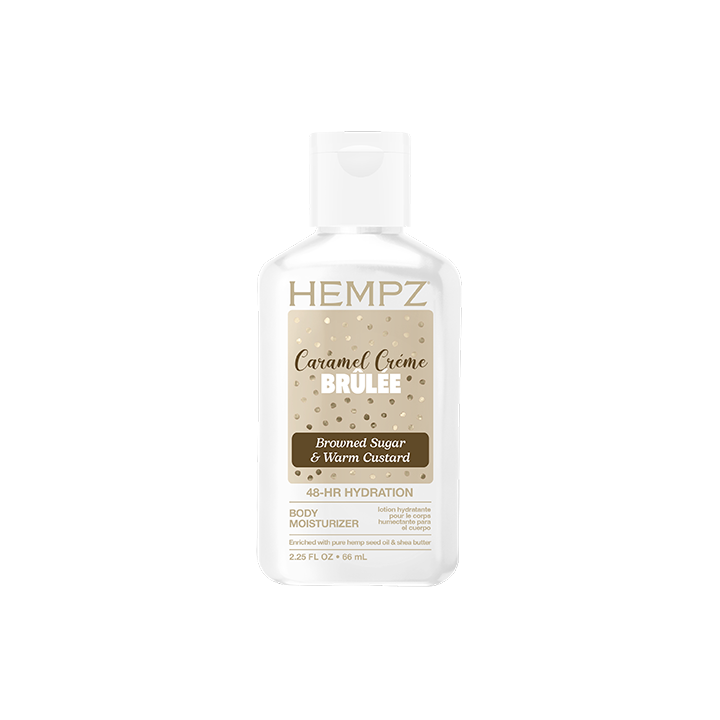 Hempz Mini Caramel Creme Brulee Body Moisturizer 2.25 oz.