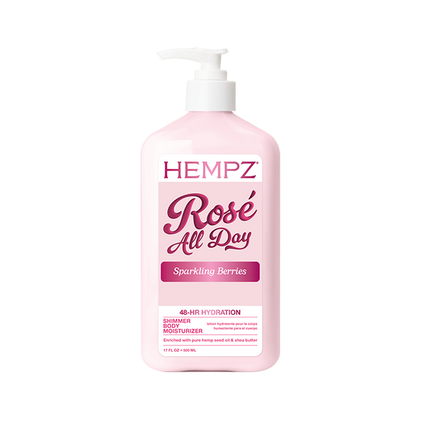 kyas hamie sparkle lotion(キャシャ) Hempz Rose All Day Sparkling Berries Moisturizer 17 oz. - PinkPro