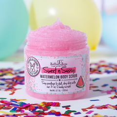 Bella & Bear Body Scrub Watermelon 6.7 oz. - PinkPro Beauty Supply