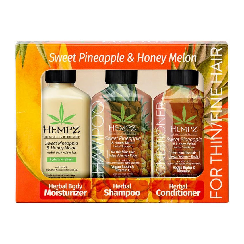 Hempz Mini Pineapple & Honey Melon Trio