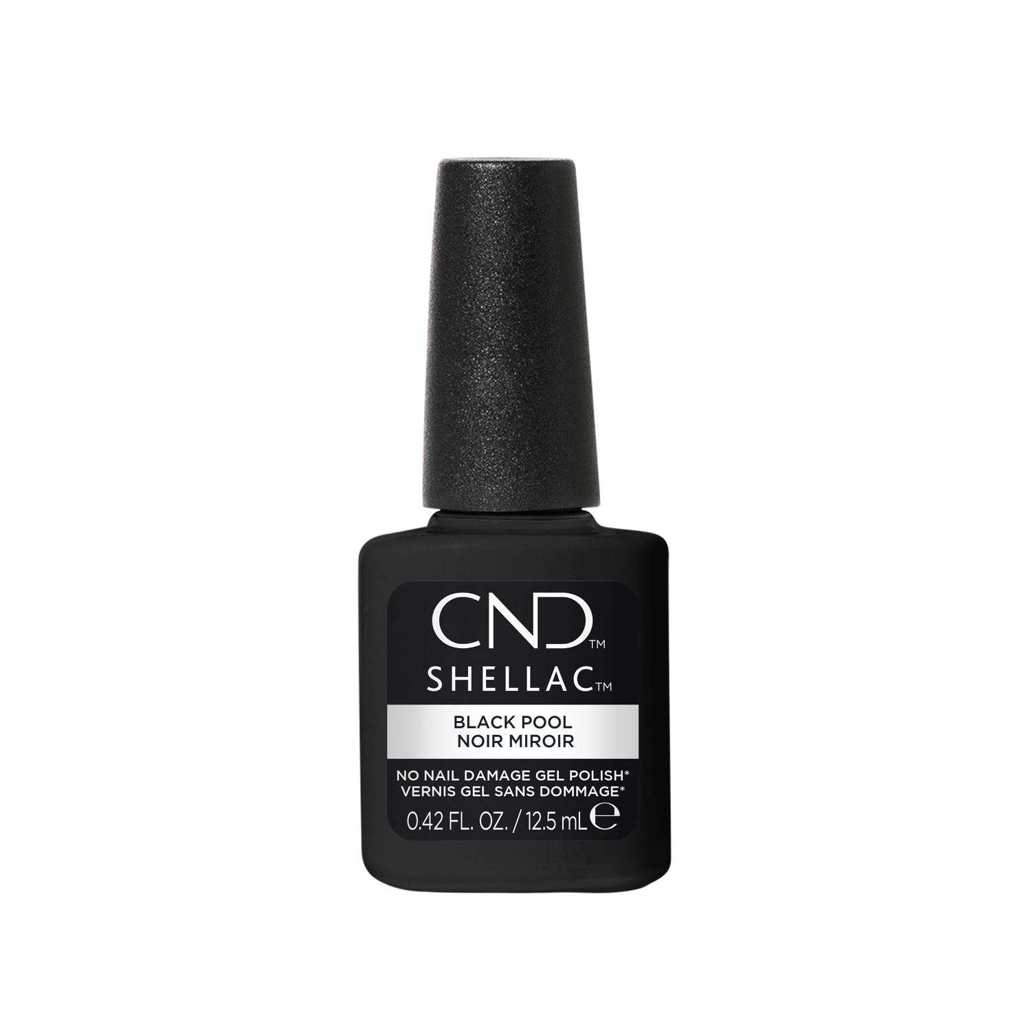 **Pre Order** CND Shellac Black Pool #105 .42 oz.