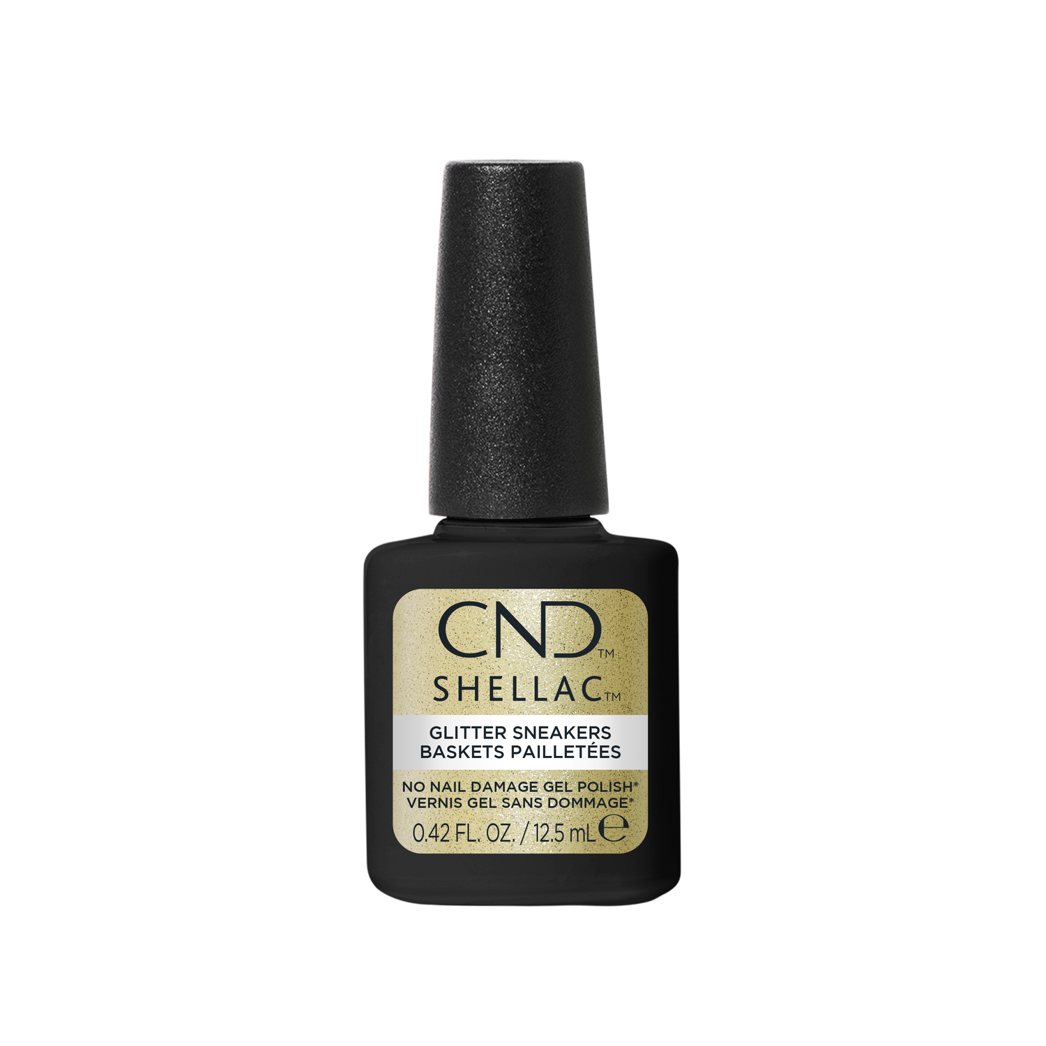 **Pre Order** CND Shellac Glitter Sneakers #389 .42 oz.