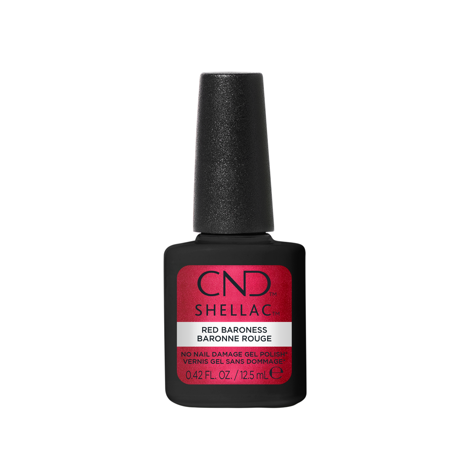 CND Shellac Red Baroness #139 .42 oz.