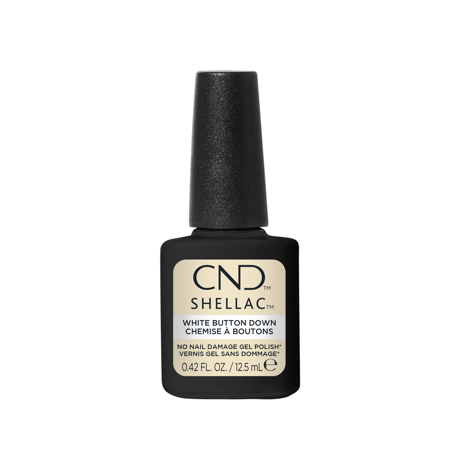 **Pre Order** CND Shellac White Button Down #392 .42 oz.