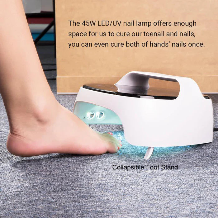 MelodySusie Rechargeable Nail Lamp- White