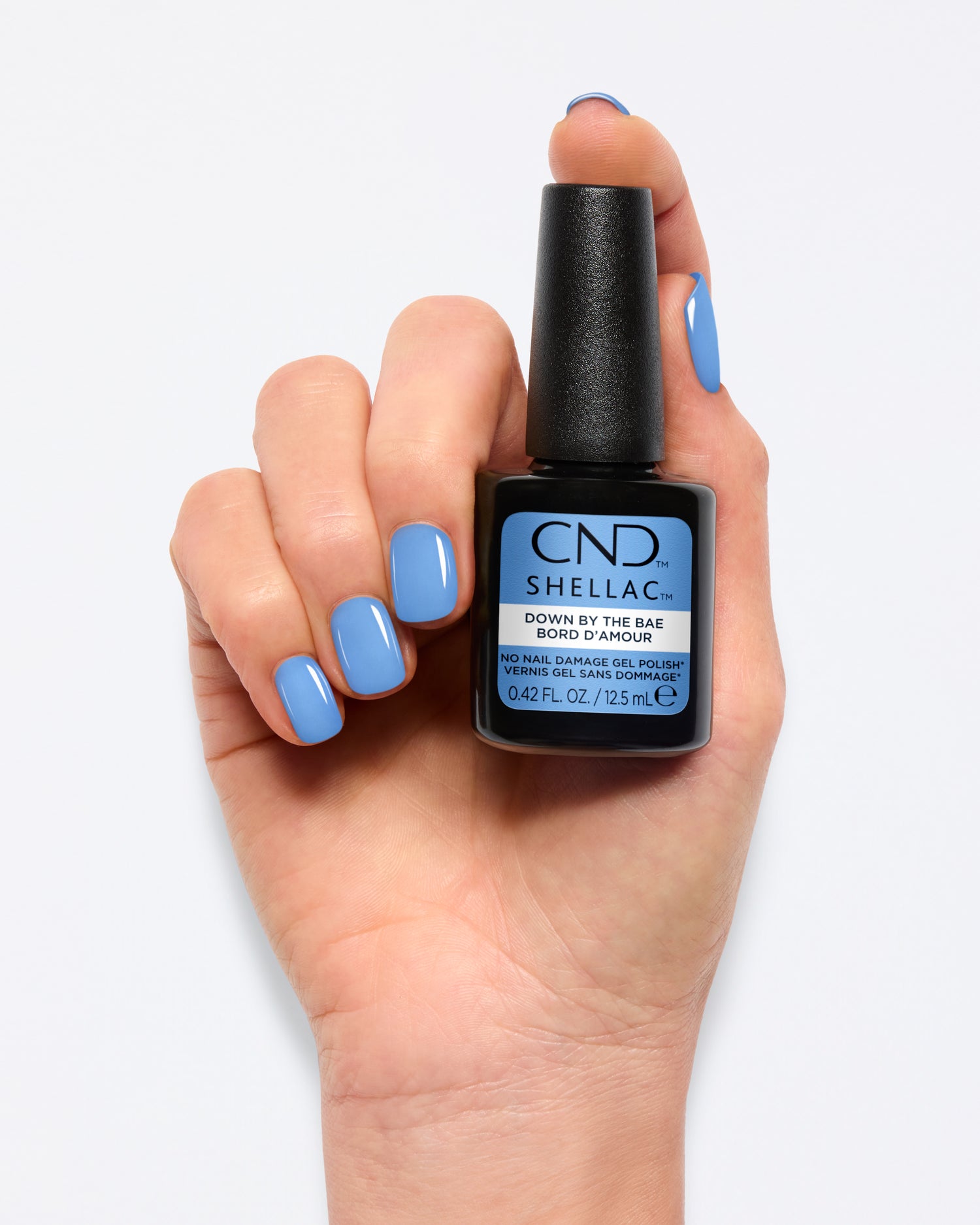**Pre Order** CND Shellac Color Callback Collection - Down by the Bae #357 .42 oz.