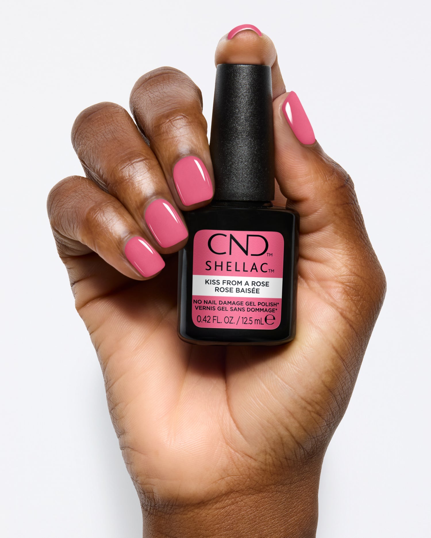 **Pre Order** CND Shellac Color Callback Collection - Kiss From A Rose #349 .42 oz.