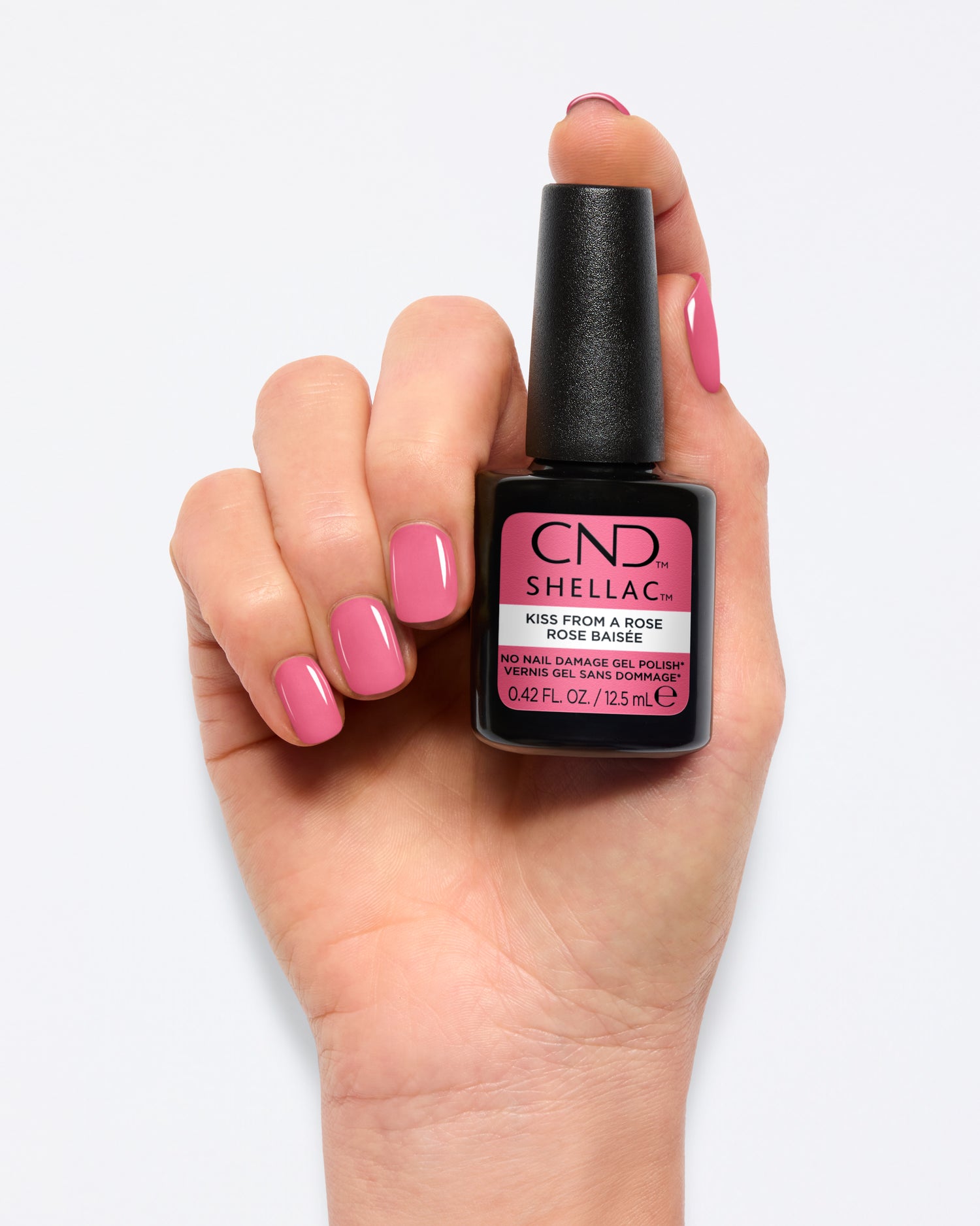 **Pre Order** CND Shellac Color Callback Collection - Kiss From A Rose #349 .42 oz.