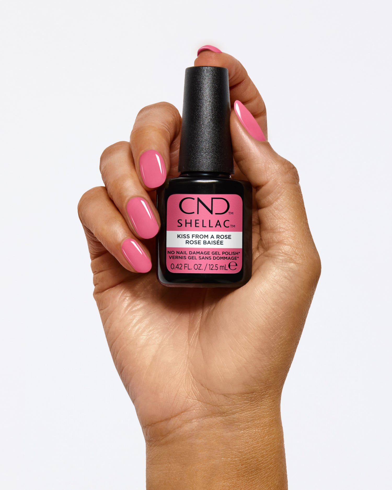 **Pre Order** CND Shellac Color Callback Collection - Kiss From A Rose #349 .42 oz.