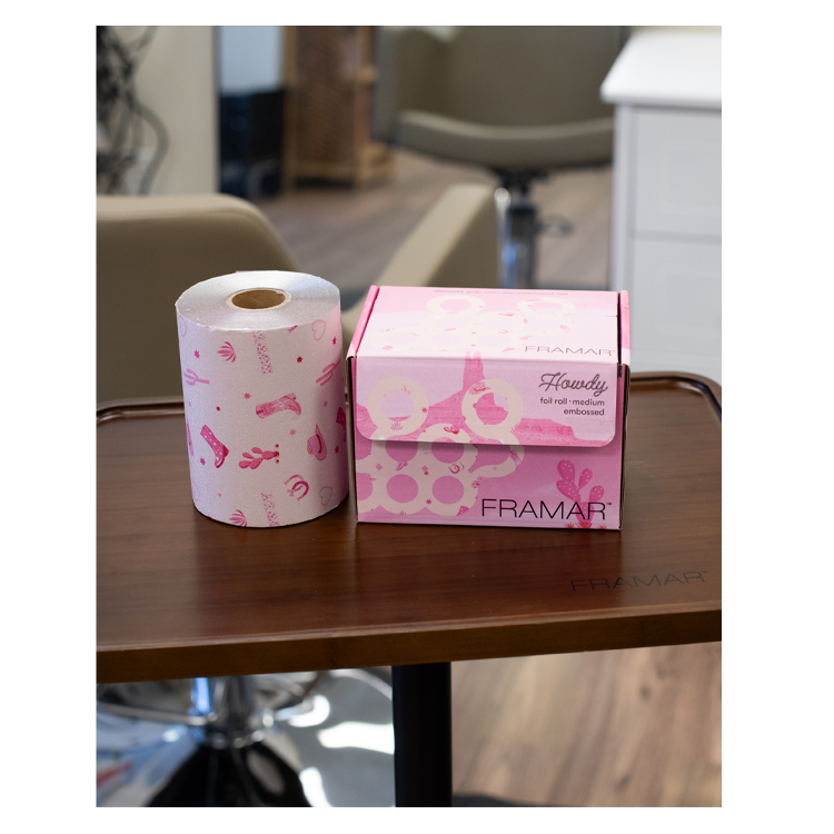 Framar Howdy Embossed Foil Roll 320 Feet