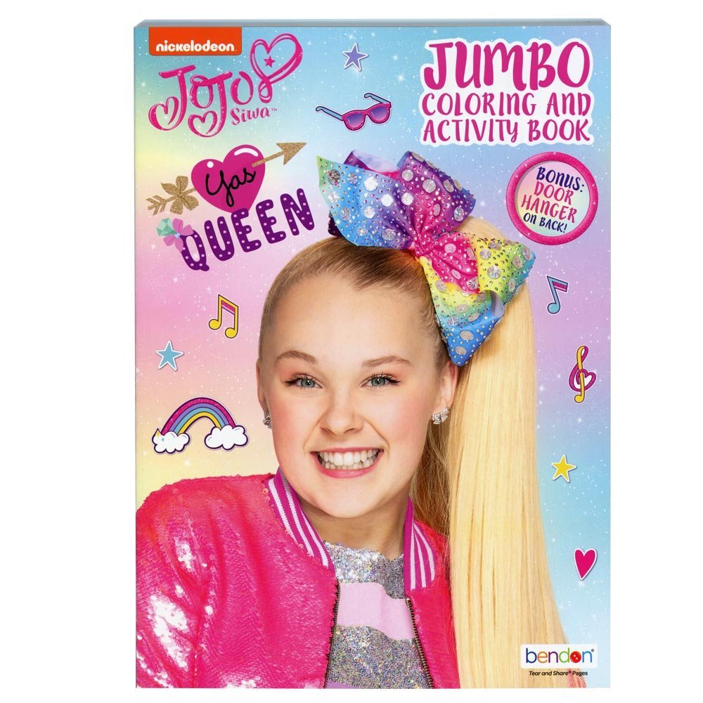 Jojo Siwa Value Jumbo Color & Activity 80pg Book