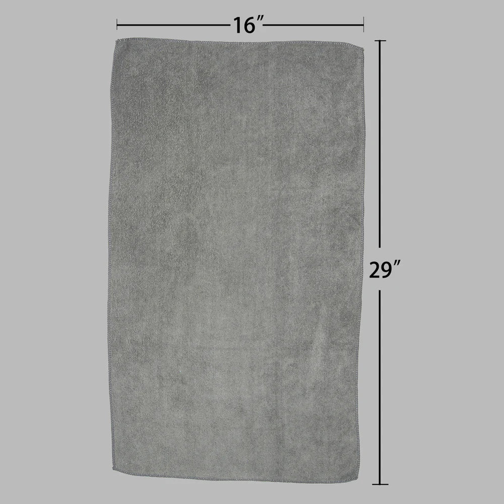 Fromm Softees Microfiber Towels - 10 Pack - Grey