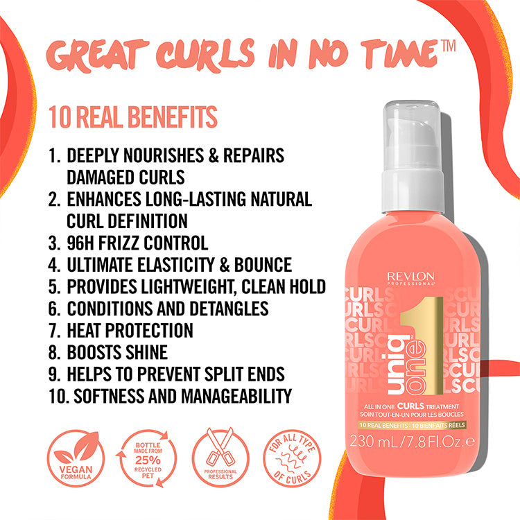 Uniqone Hair Treatment Curls 7.8 fl. oz.