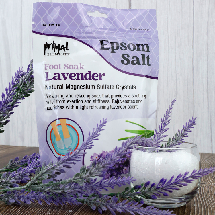 Primal Elements Salt Foot Soak Lavender
