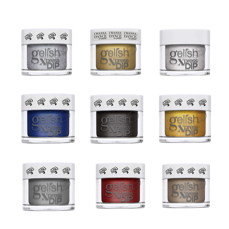 Gelish Amazon Afterglow – 9pc Dip Powder Bundle