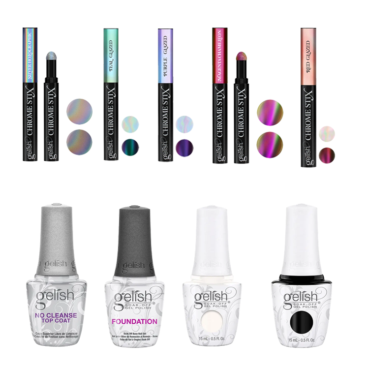 Gelish Chrome Stix Intro Kit