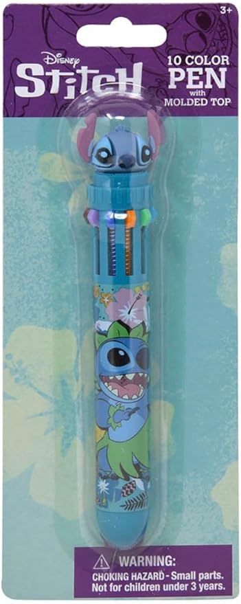 Disney Stitch 10-1 Multicolor Retractable Pen