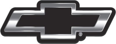 Chroma Graphics Chevy Bowtie Chrome Injection Molded Emblem Decal