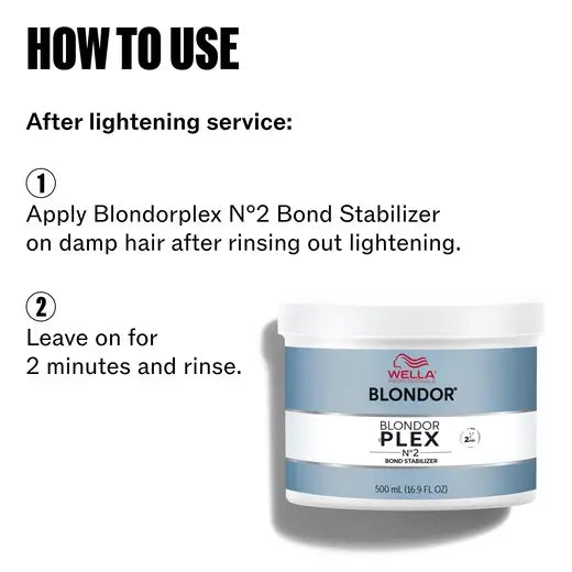 Wella Blondorplex NO.2 Bond Stabilizer 16.9 oz.
