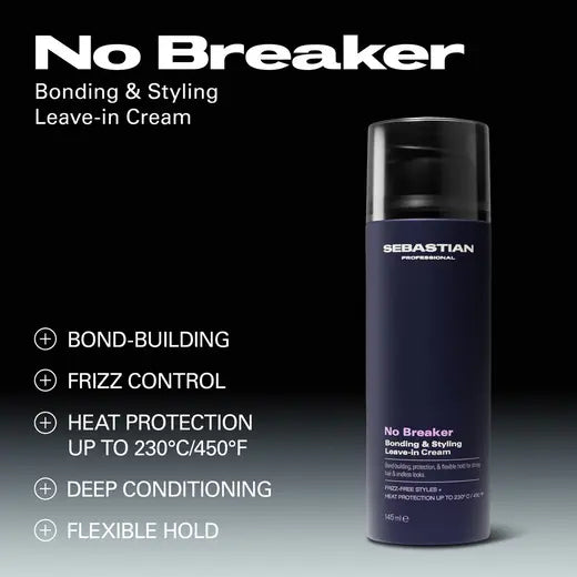 Sebastian Professional No Breaker Bonding & Styling Leave-In Cream 4.9 oz.