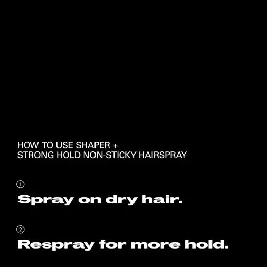 Sebastian Professional Shaper Plus+ | Strong Hold Non-Sticky Hairspray VOC 80% 10.5 oz.