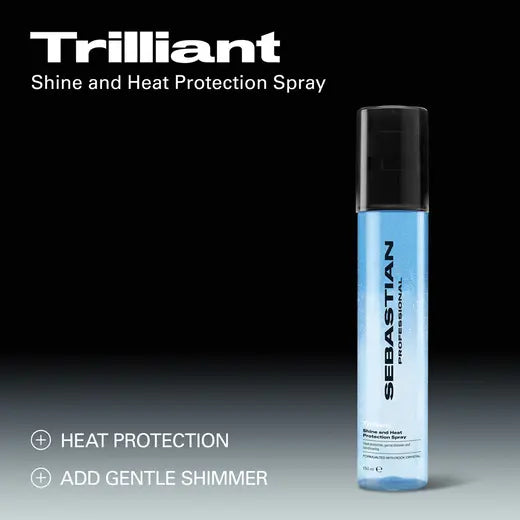 Sebastian Professional Trilliant Shine and Heat Protection Spray .5 oz.