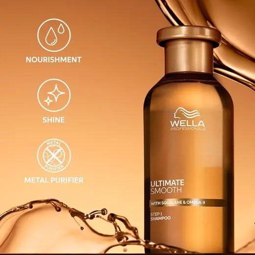 Wella Ultimate Smooth Shampoo 8.45 oz.