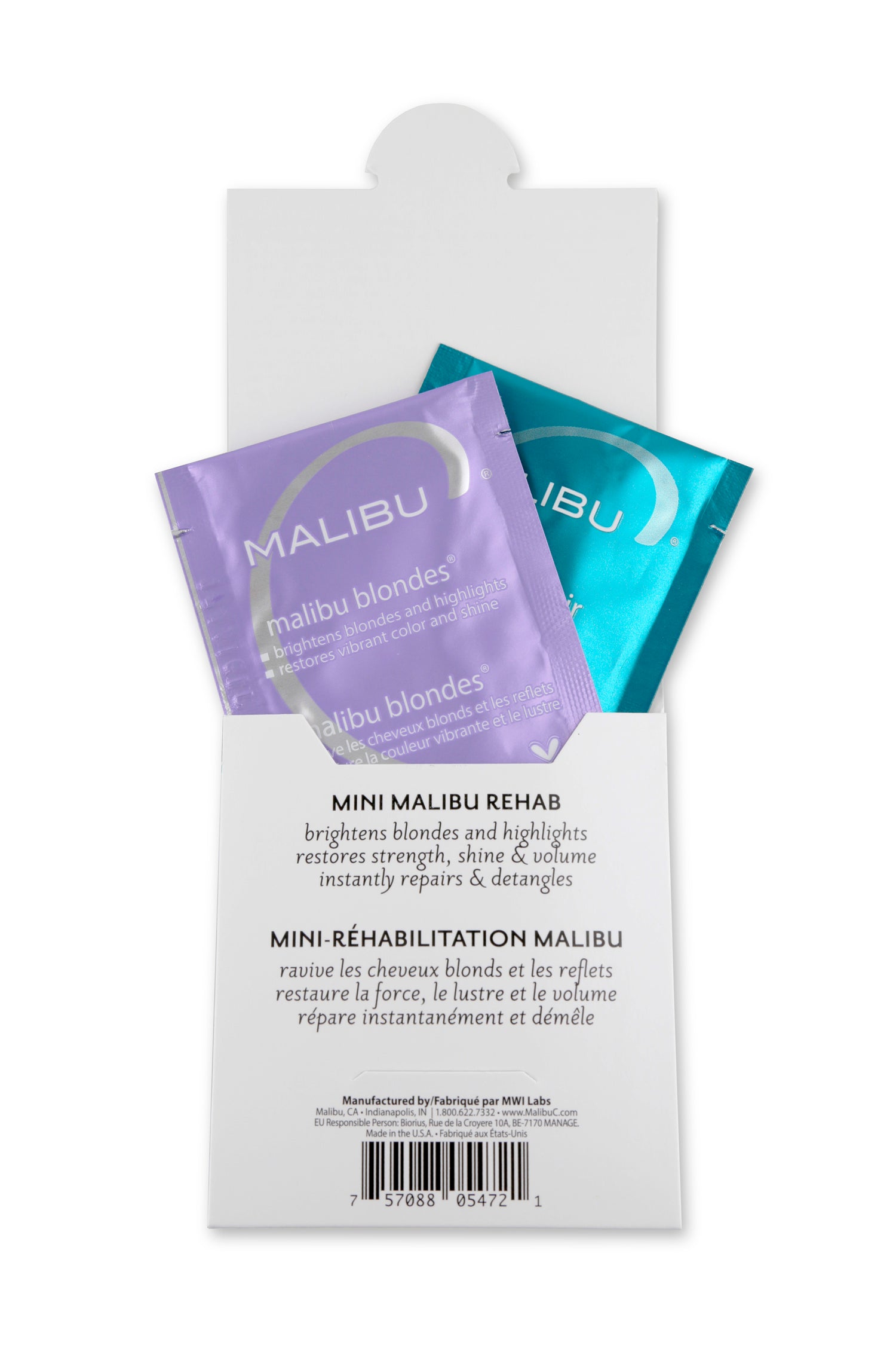 Malibu C Blonde Mini Rehab Box of 12