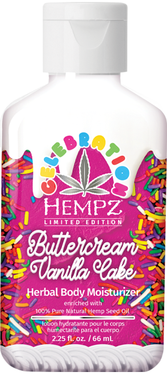 Crema hidratante para pastel de cumpleaños Hempz Buttercream