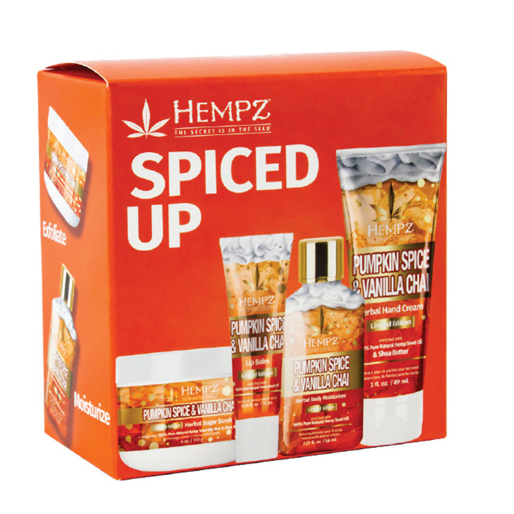 Hempz Spiced Up 4 Piece Set