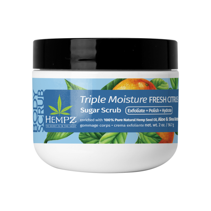 Hempz Triple Moisture Body Scrub 2 oz.