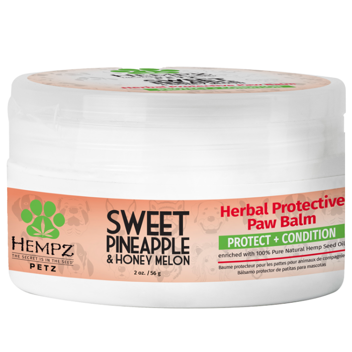 Hempz Petz Herbal Protective Paw Balm Sweet Pineapple & Honey Melon - 2 oz.