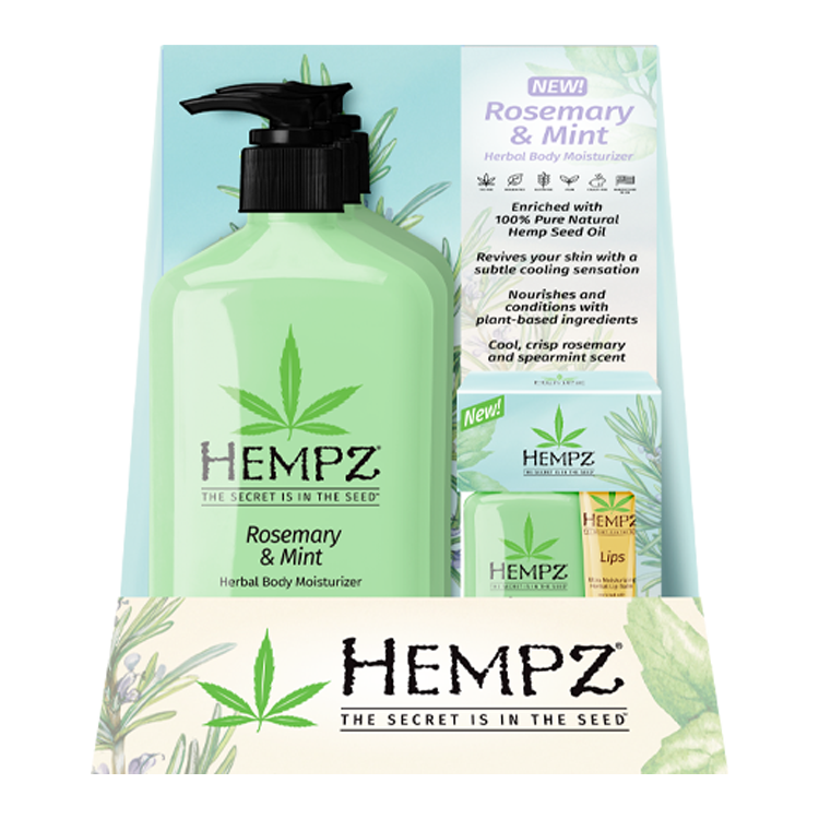 Hempz Herbal Display