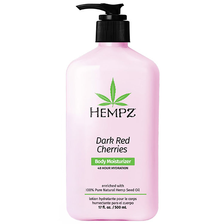 Hempz Dark Red Cherries Moisturizer 17 oz. Hempz