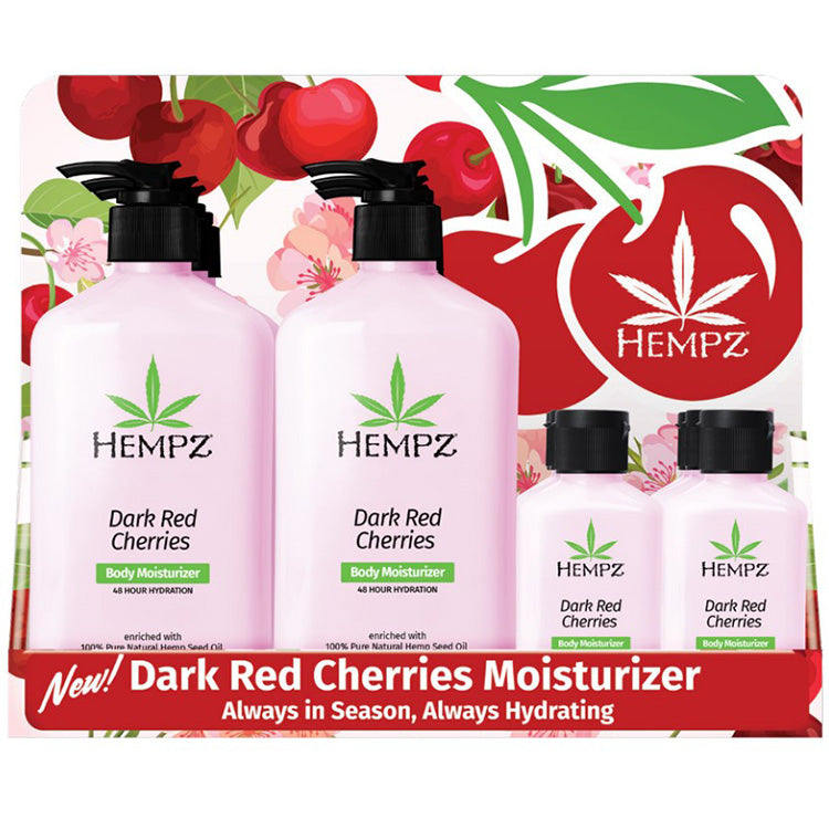 Hempz Cherry On Top Display Hempz