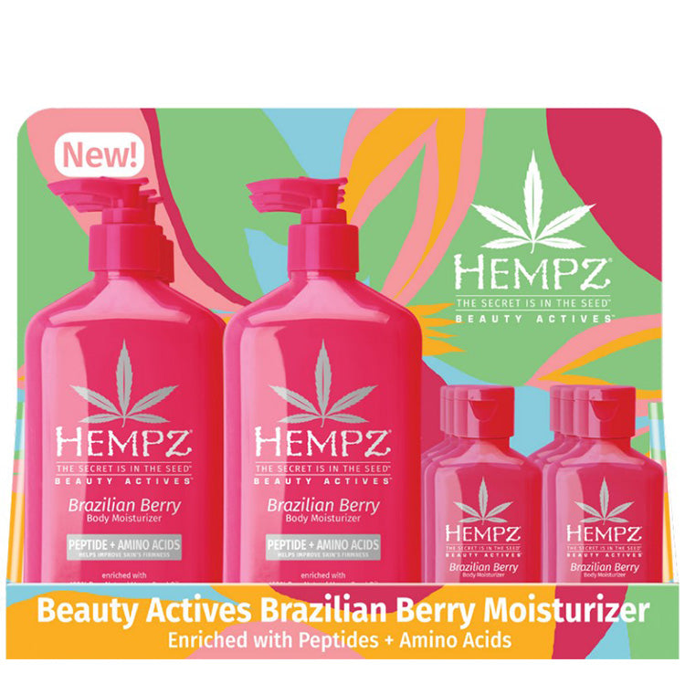 Hempz Berry Bliss Display Hempz