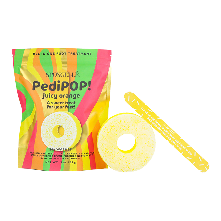 Spongelle Pedipop Juicy Orange