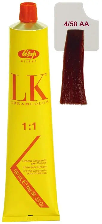 Lisap LK Permanent Color 4/58 Lisap