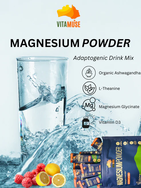 Magnesium Powdered Drink Mix Raspberry Lemonade (20 Pack)