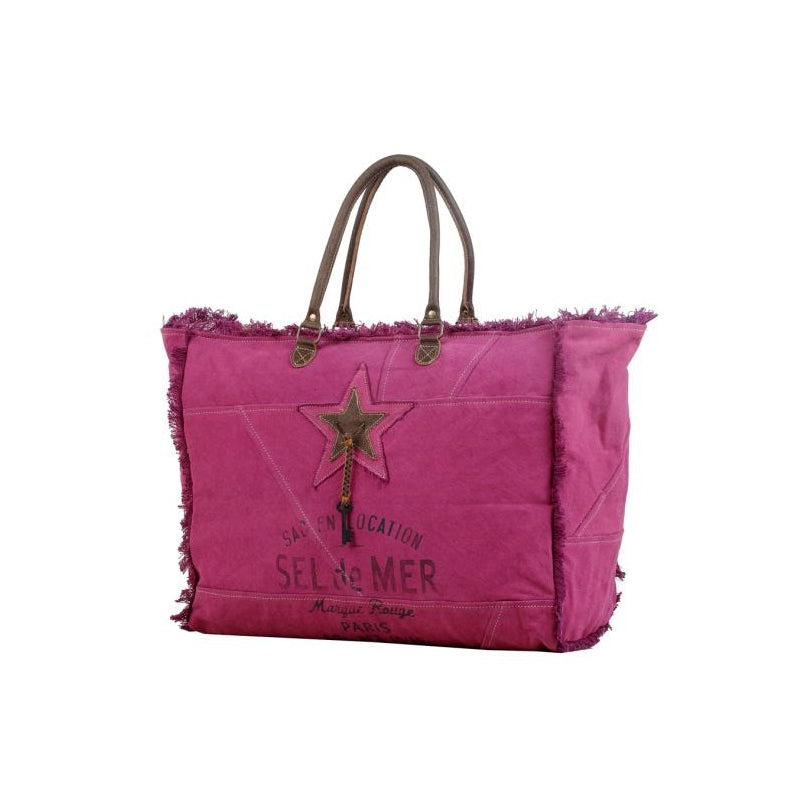 Myra Bag Popping Pink Weekender Bag