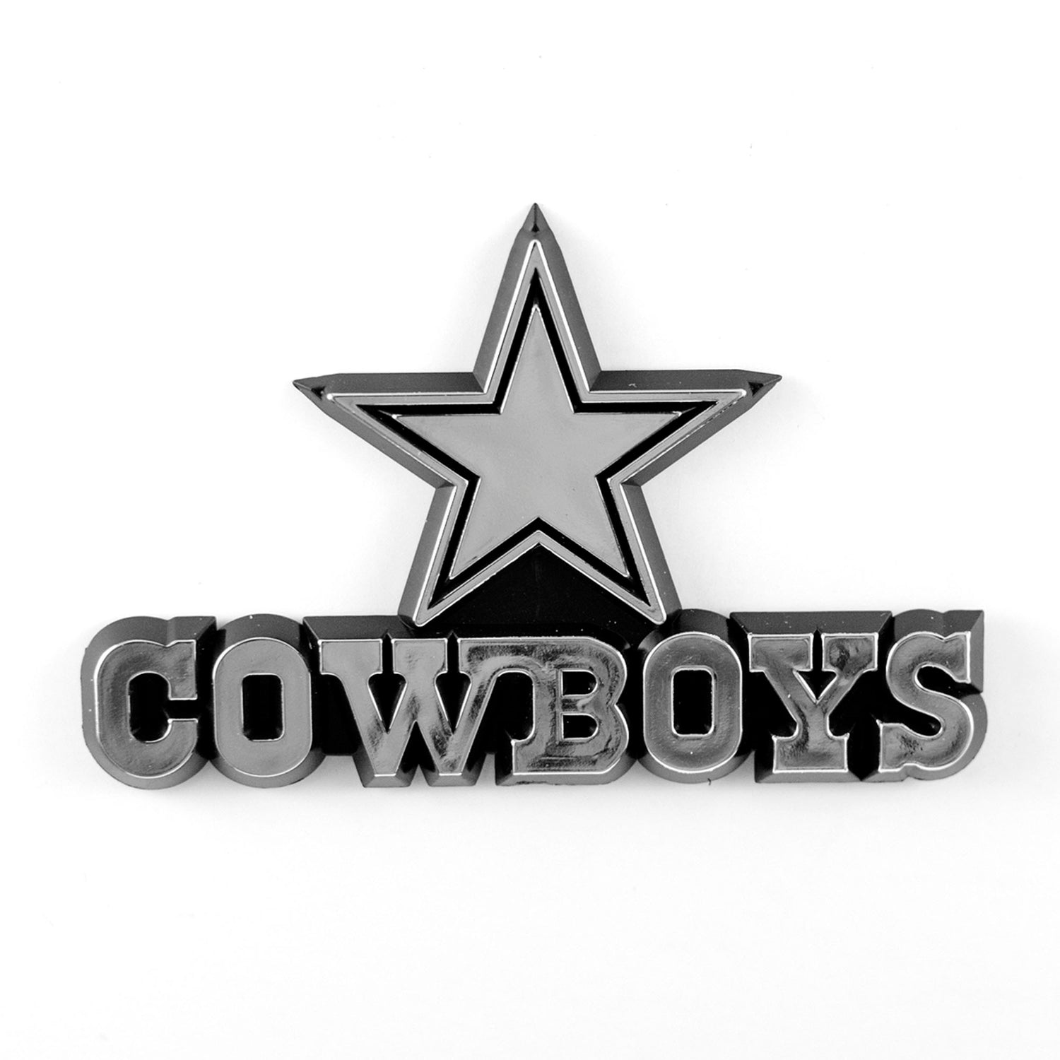 Fanmats Dallas Cowboys Molded Chrome Emblem