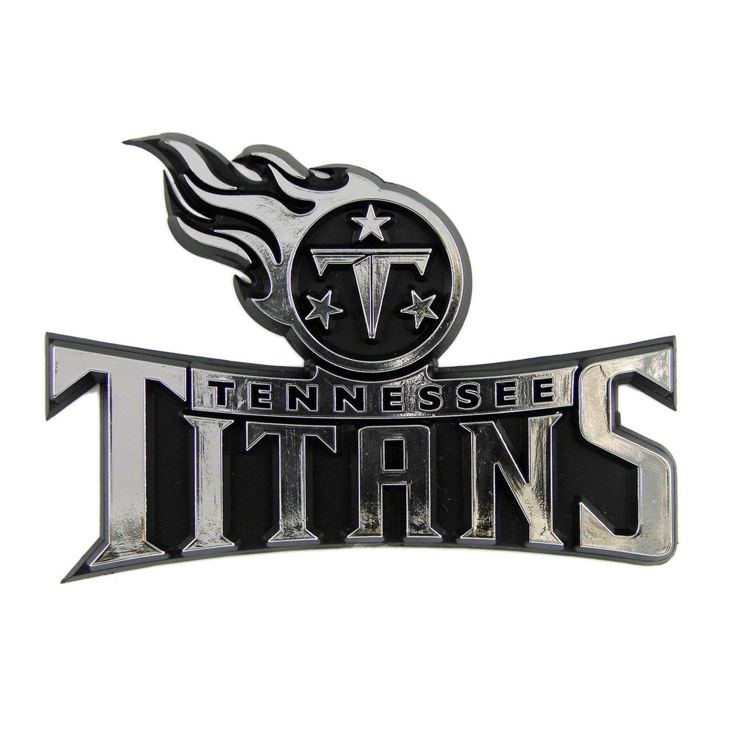 Fanmats Tennessee Titans Molded Chrome Emblem