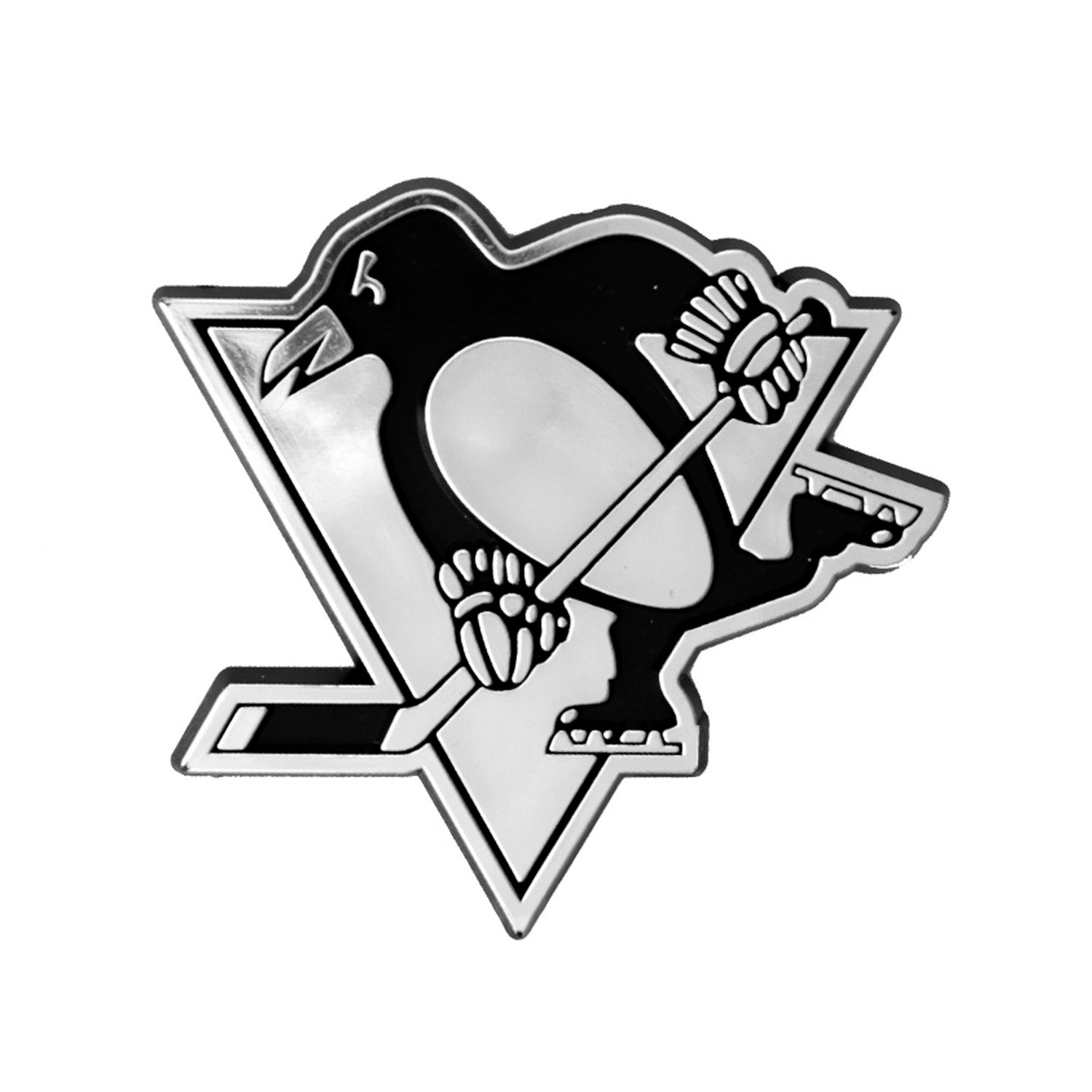 Fanmats Pittsburgh Penguins Molded Chrome Emblem